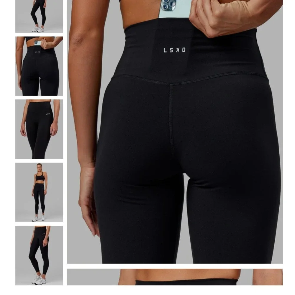 LSKD Base 2.0 Full Length Legging Black XL WTGH00103-Black NWT NEW